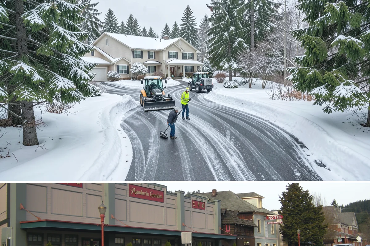 Emergency Walkway Clearing in Issaquah, King County, WA - Emergency walkway clearing is available whenever fast-moving Puget Sound storms create sudden hazards that cannot wait for a...