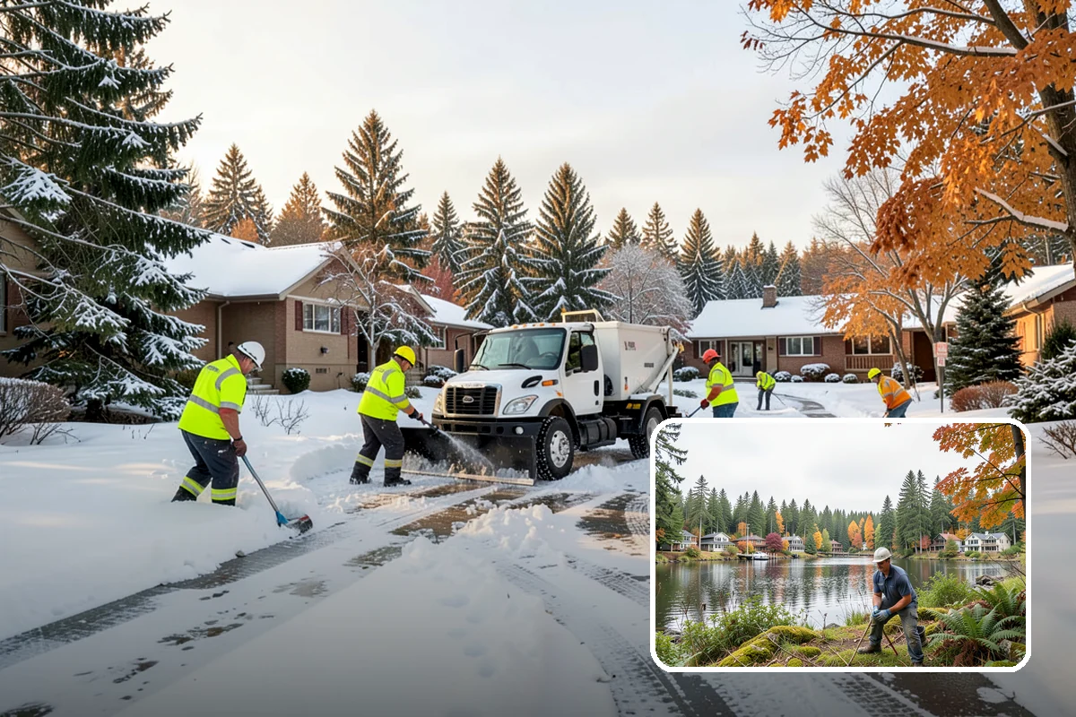 Emergency Walkway Clearing in La Conner, Skagit County, WA - Provides fast response when you cannot wait for a routine visit