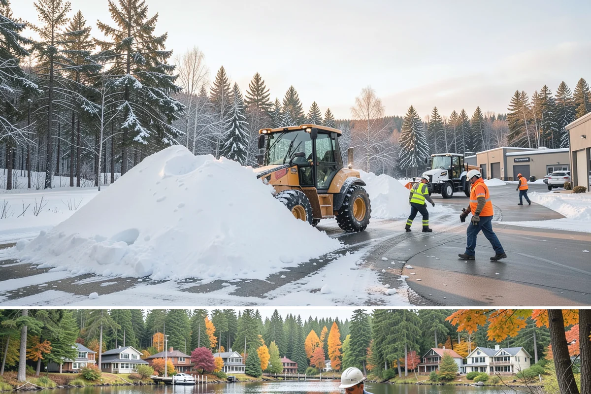 Emergency Walkway Clearing in La Conner, Skagit County, WA - Emergency walkway clearing is available whenever fast-moving Puget Sound storms create sudden hazards that cannot wait for a...