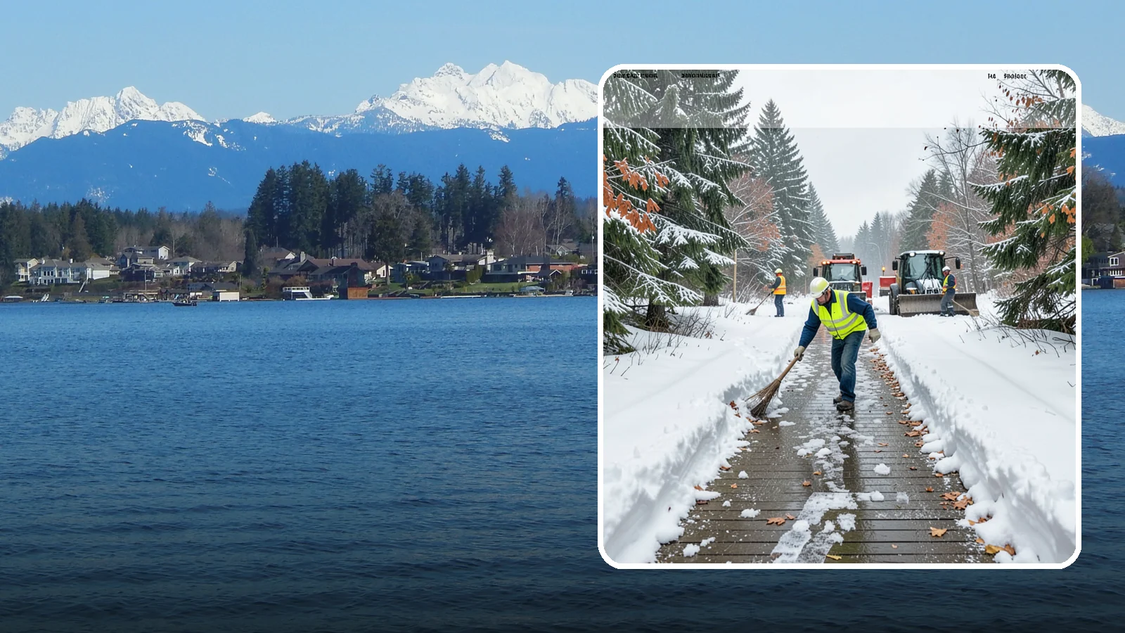 Emergency Walkway Clearing in Lake Stevens, Snohomish County, WA - We respond on short notice to clear walkways when a sudden storm or urgent need makes safe passage critical.