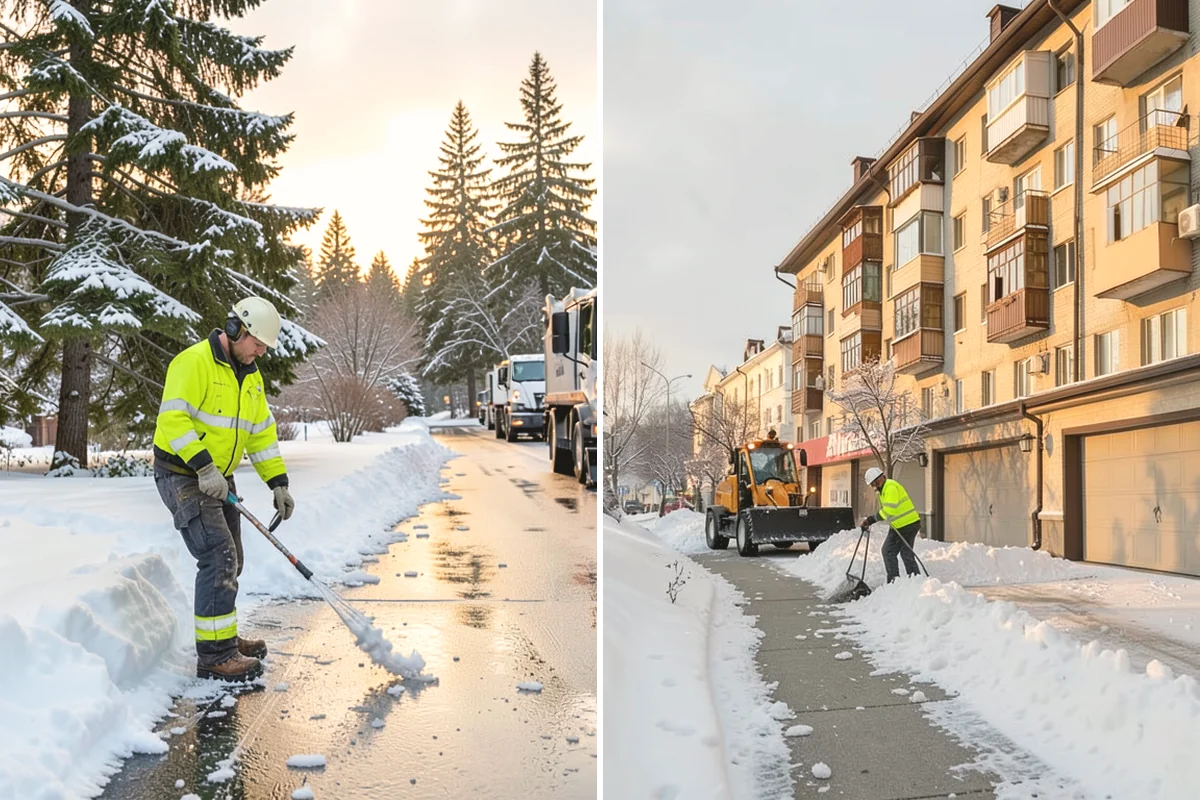 Emergency Walkway Clearing in Lake Stevens, Snohomish County, WA - Take the call and confirm the priority route