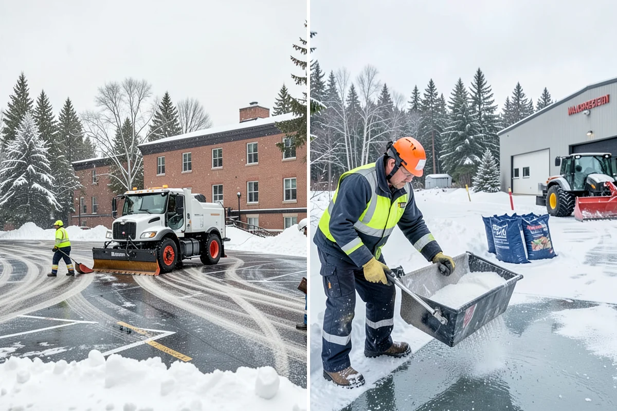 Emergency Walkway Clearing in Lakewood, Pierce County, WA - Take the call and confirm the priority route