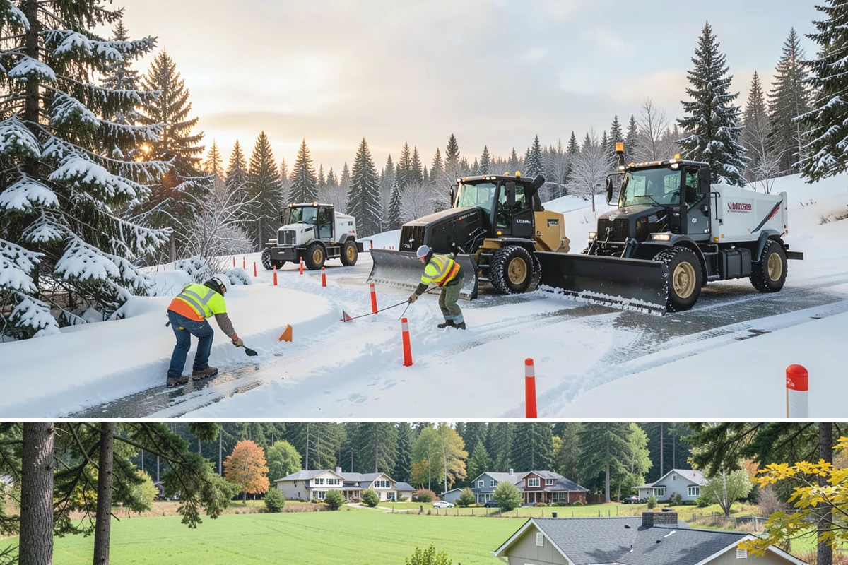 Emergency Walkway Clearing in Lyman, Skagit County, WA - Emergency walkway clearing is available whenever fast-moving Puget Sound storms create sudden hazards that cannot wait for a...