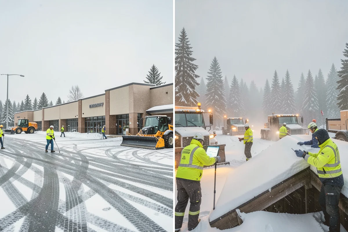 Emergency Walkway Clearing in Lynnwood, Snohomish County, WA - Take the call and confirm the priority route