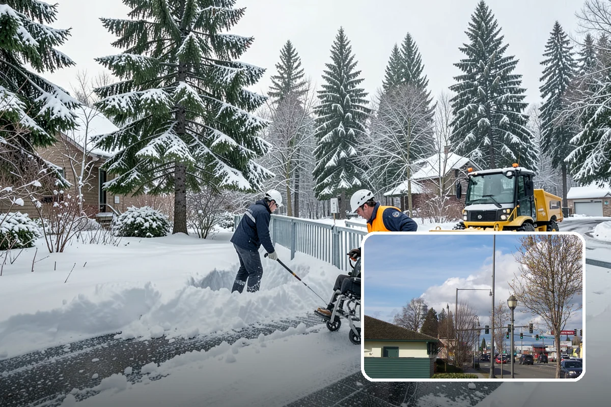 Emergency Walkway Clearing in Marysville, Snohomish County, WA - Provides fast response when you cannot wait for a routine visit
