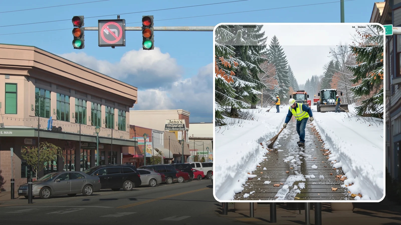 Emergency Walkway Clearing in Monroe, Snohomish County, WA - We respond on short notice to clear walkways when a sudden storm or urgent need makes safe passage critical.