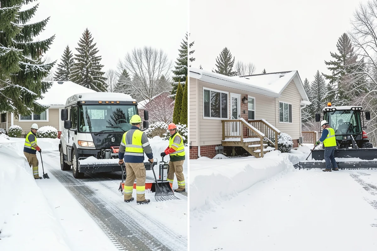 Emergency Walkway Clearing in Mukilteo, Snohomish County, WA - Take the call and confirm the priority route
