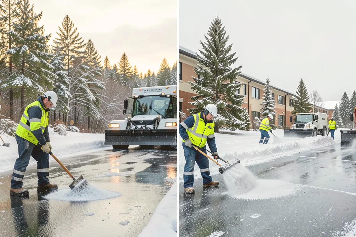 Emergency Walkway Clearing in Newcastle, King County, WA - Take the call and confirm the priority route