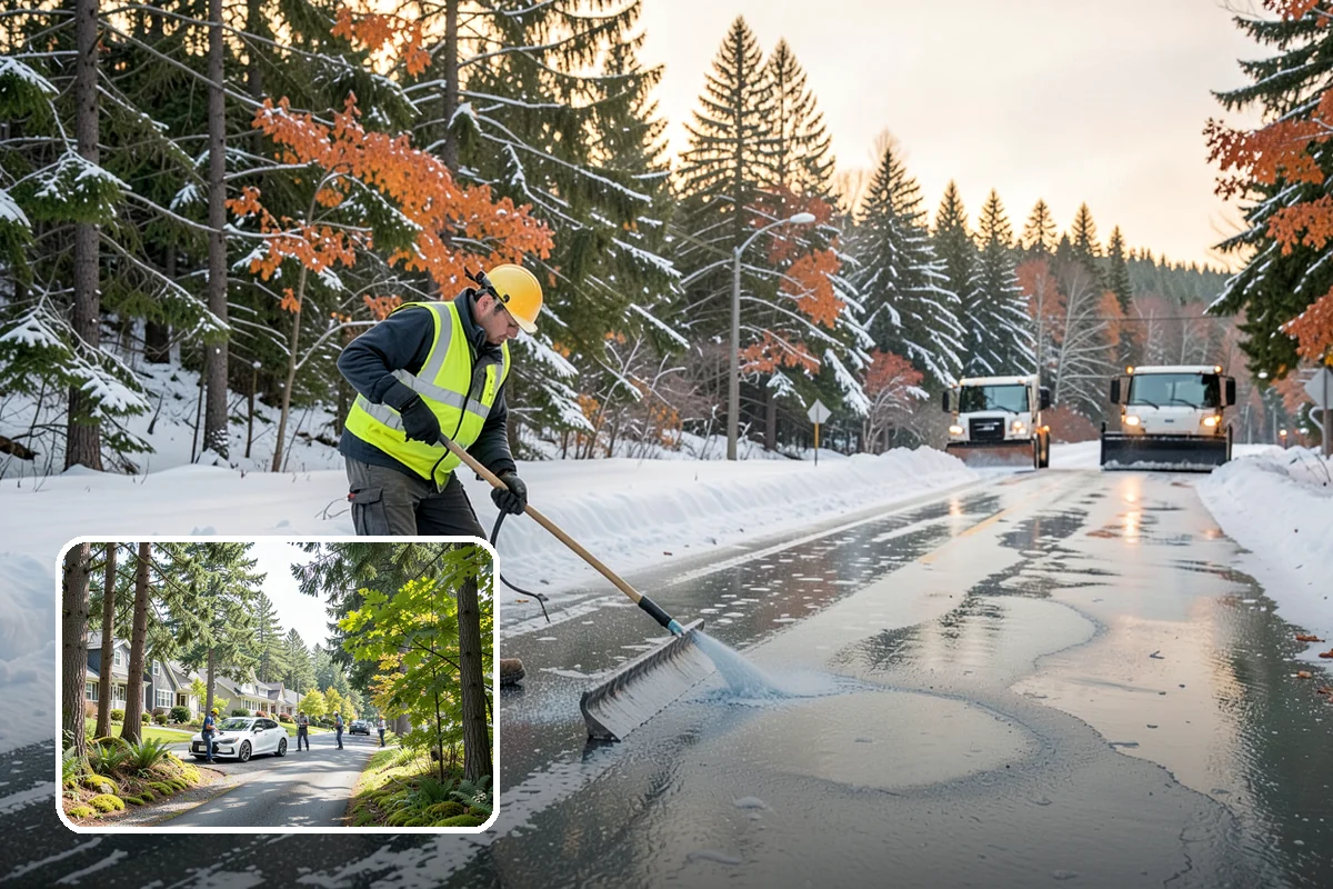 Emergency Walkway Clearing in Normandy Park, King County, WA - Provides fast response when you cannot wait for a routine visit