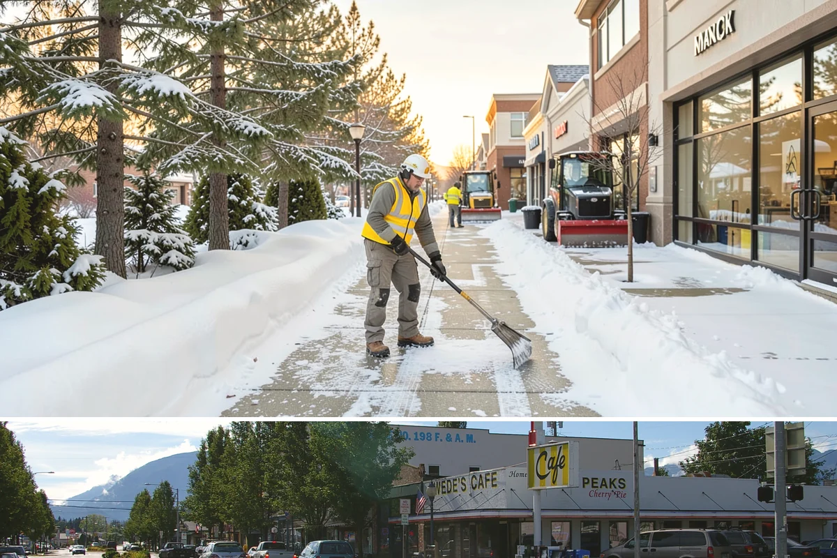 Emergency Walkway Clearing in North Bend, King County, WA - Emergency walkway clearing is available whenever fast-moving Puget Sound storms create sudden hazards that cannot wait for a...