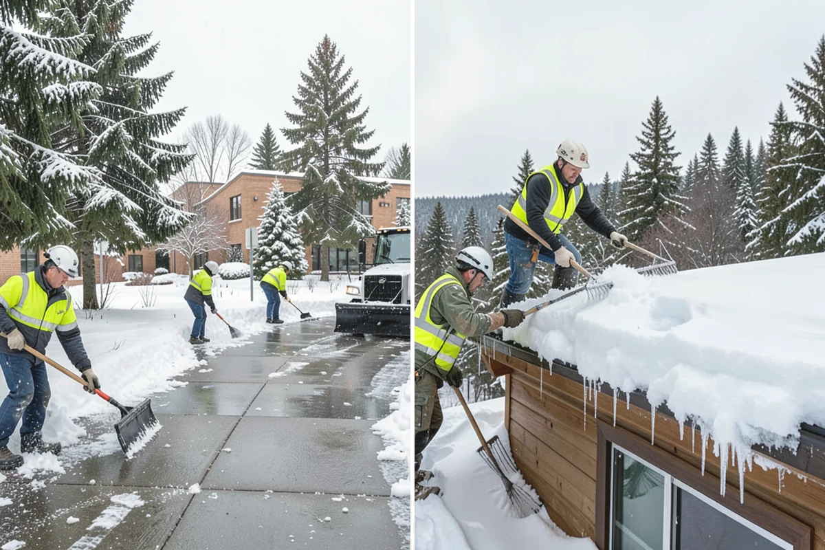 Emergency Walkway Clearing in Oak Harbor, Island County, WA - Take the call and confirm the priority route