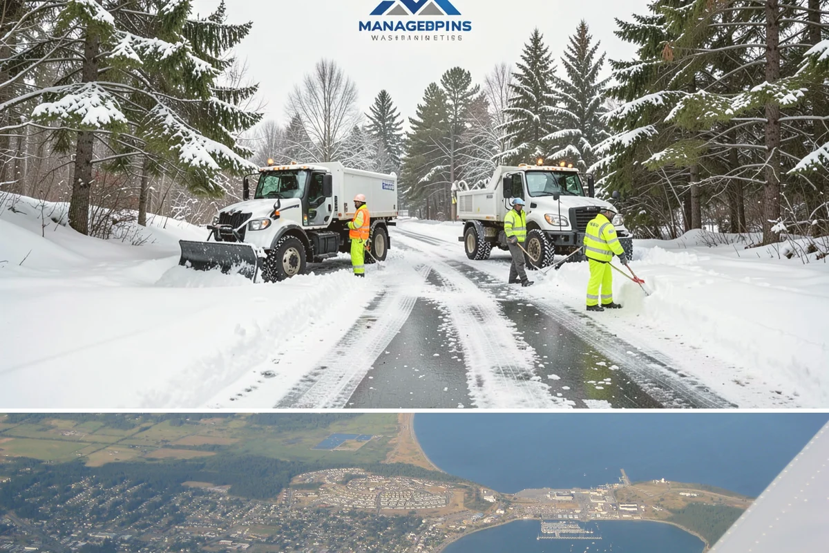 Emergency Walkway Clearing in Oak Harbor, Island County, WA - Emergency walkway clearing is available whenever fast-moving Puget Sound storms create sudden hazards that cannot wait for a...