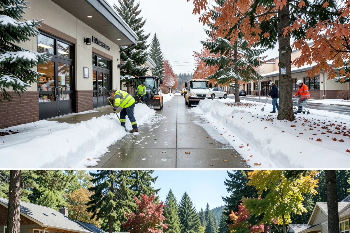 Emergency Walkway Clearing in Orting, Pierce County, WA - Emergency walkway clearing is available whenever fast-moving Puget Sound storms create sudden hazards that cannot wait for a...