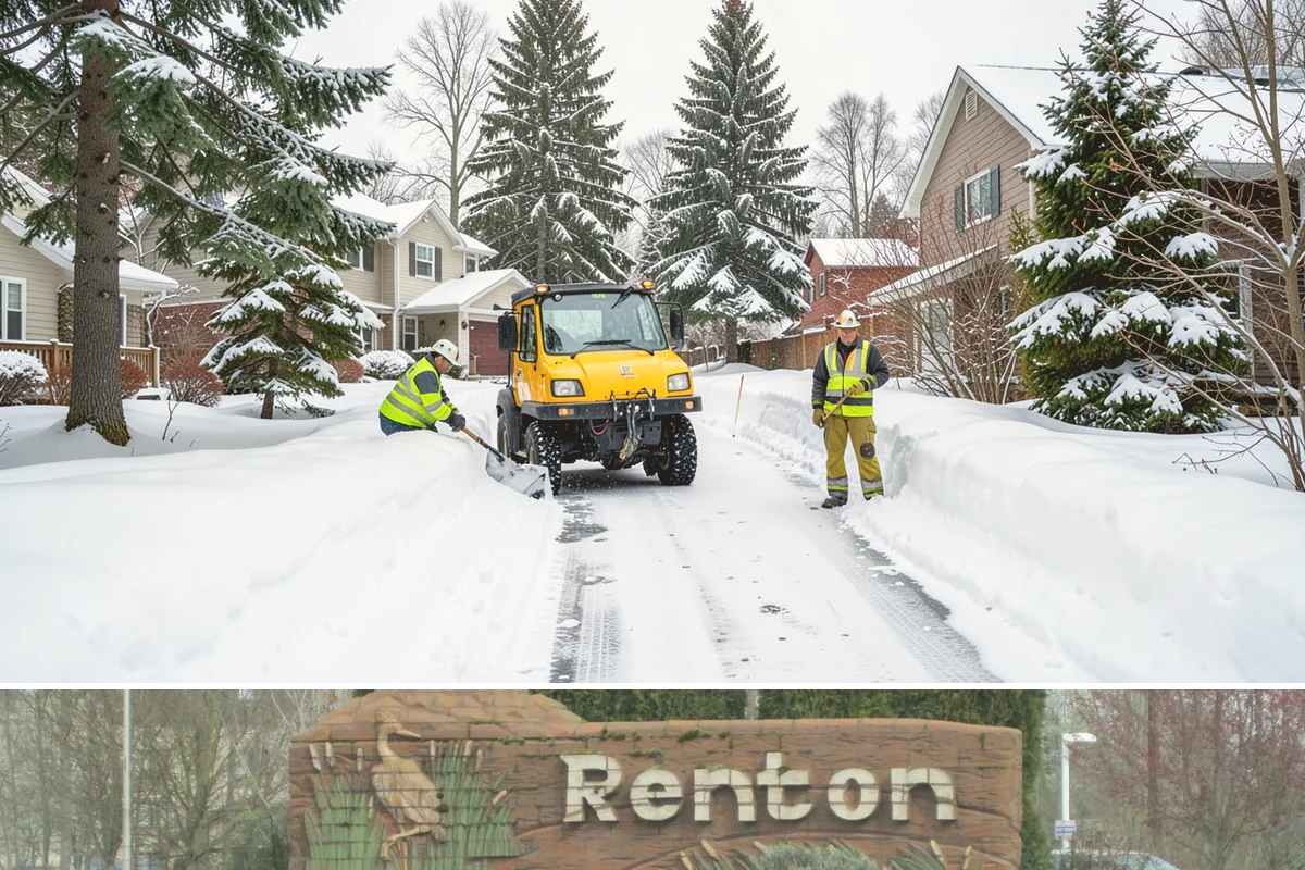 Emergency Walkway Clearing in Renton, King County, WA - Emergency walkway clearing is available whenever fast-moving Puget Sound storms create sudden hazards that cannot wait for a...