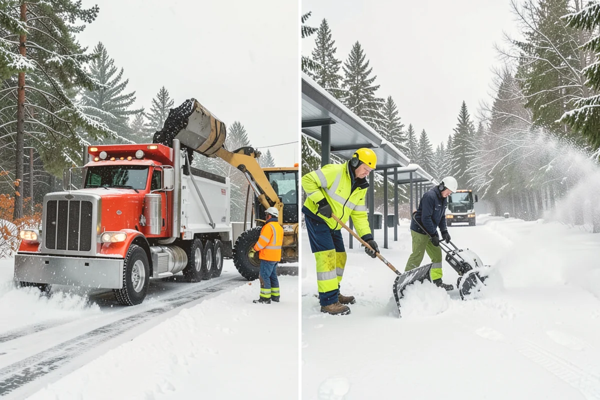 Emergency Walkway Clearing in Sammamish, King County, WA - Take the call and confirm the priority route