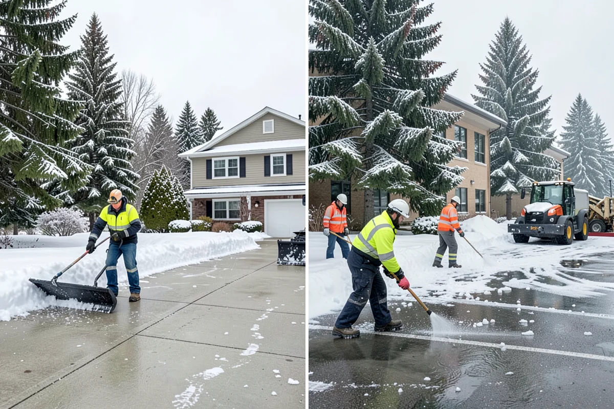 Emergency Walkway Clearing in SeaTac, King County, WA - Take the call and confirm the priority route