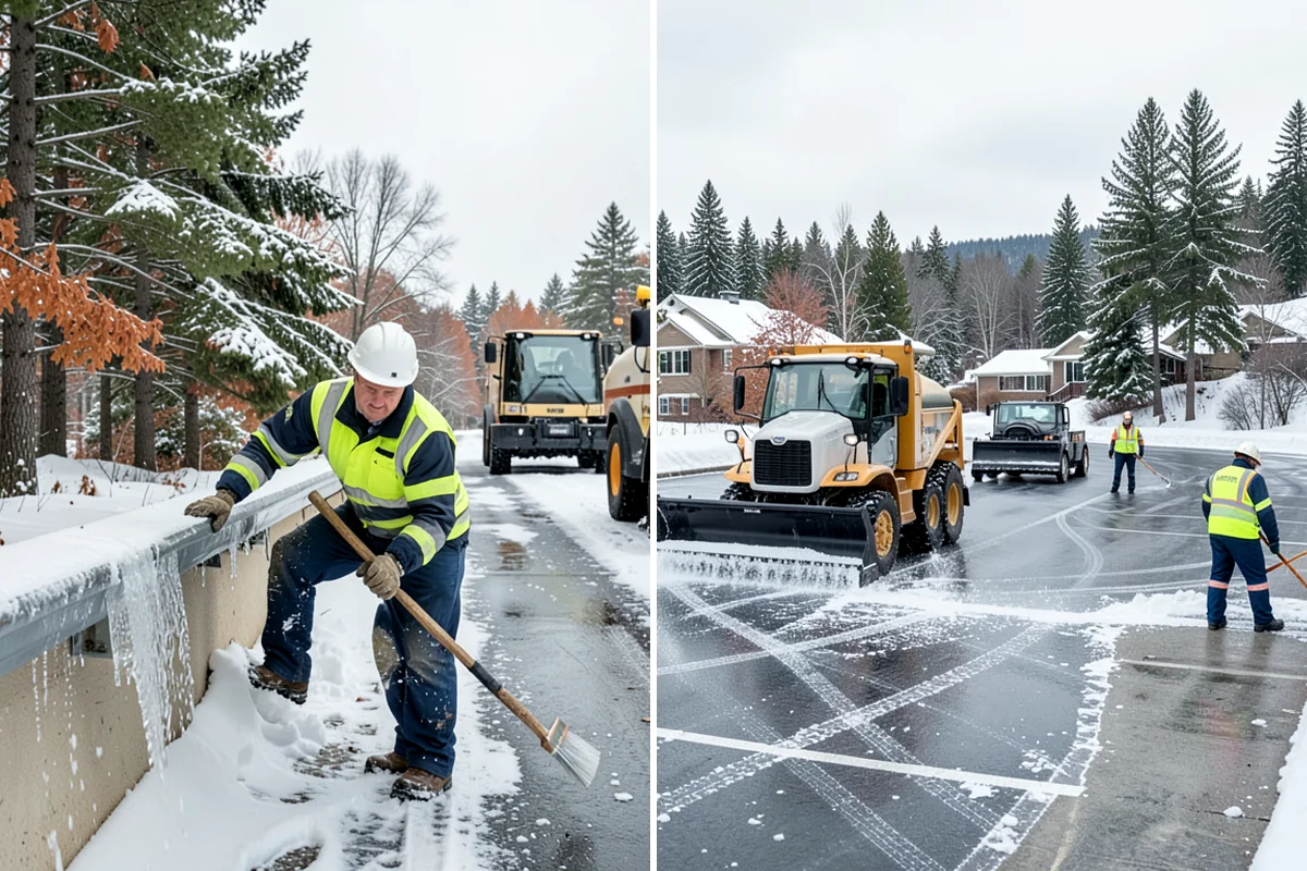 Emergency Walkway Clearing in Sedro-Woolley, Skagit County, WA - Take the call and confirm the priority route