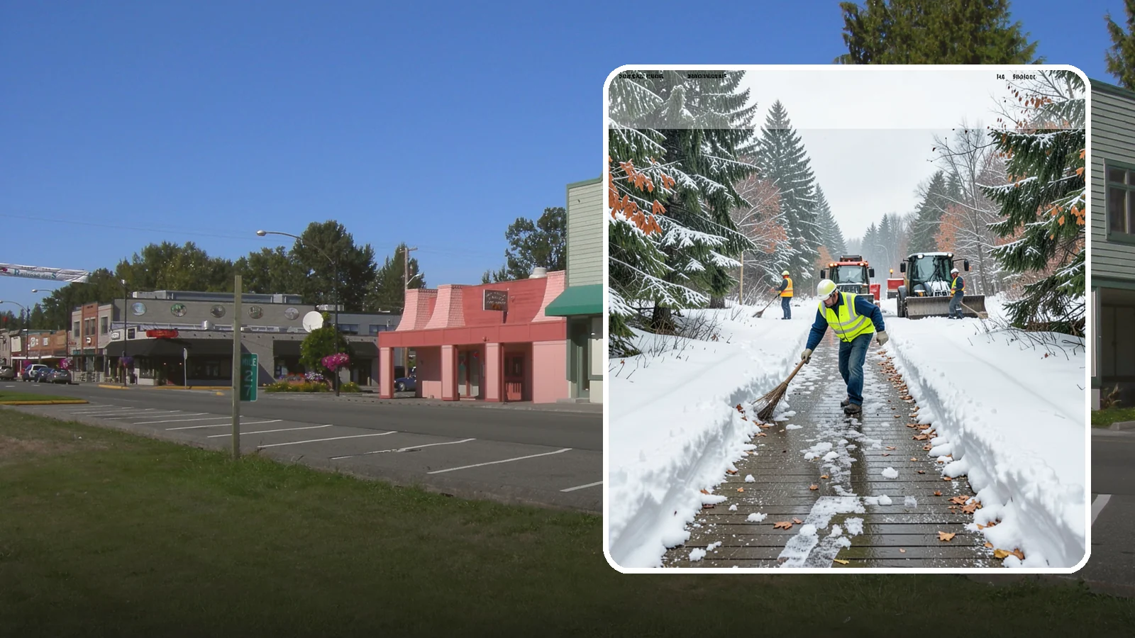 Emergency Walkway Clearing in Snoqualmie, King County, WA - We respond on short notice to clear walkways when a sudden storm or urgent need makes safe passage critical.
