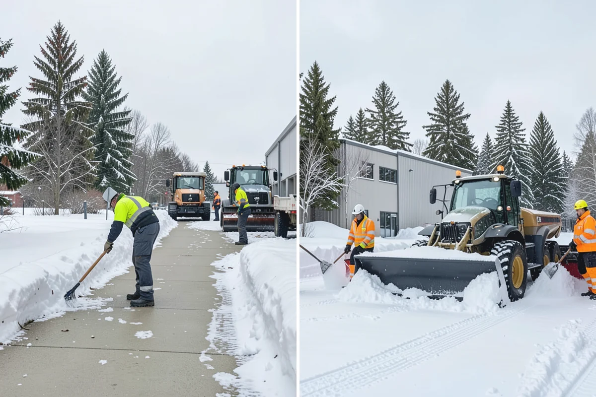 Emergency Walkway Clearing in South Prairie, Pierce County, WA - Take the call and confirm the priority route