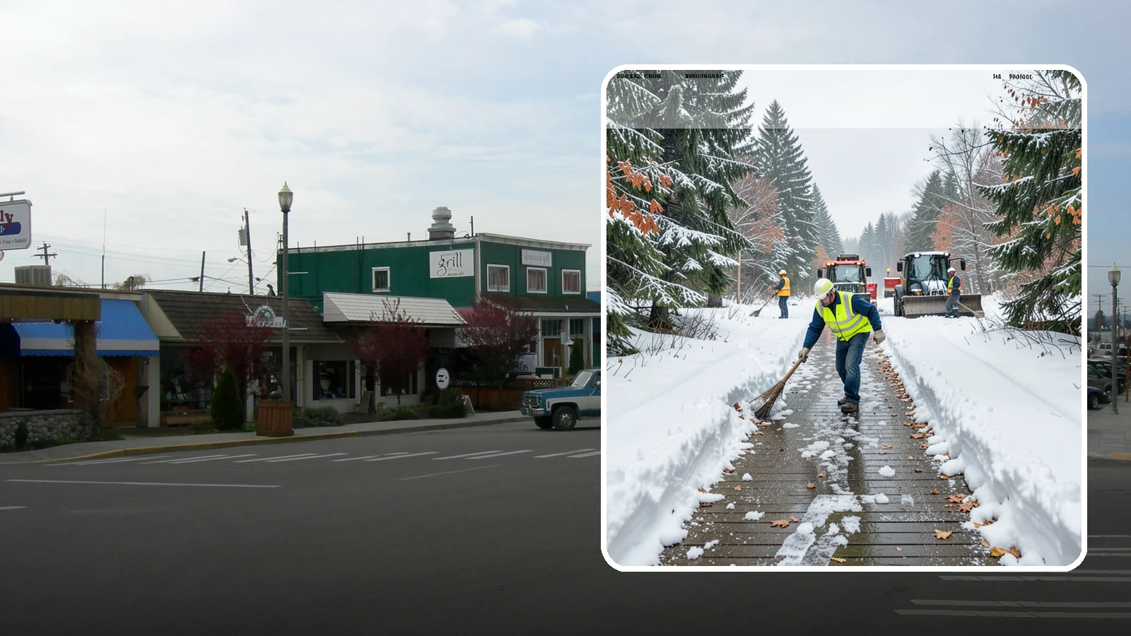 Emergency Walkway Clearing in Stanwood, Snohomish County, WA - We respond on short notice to clear walkways when a sudden storm or urgent need makes safe passage critical.