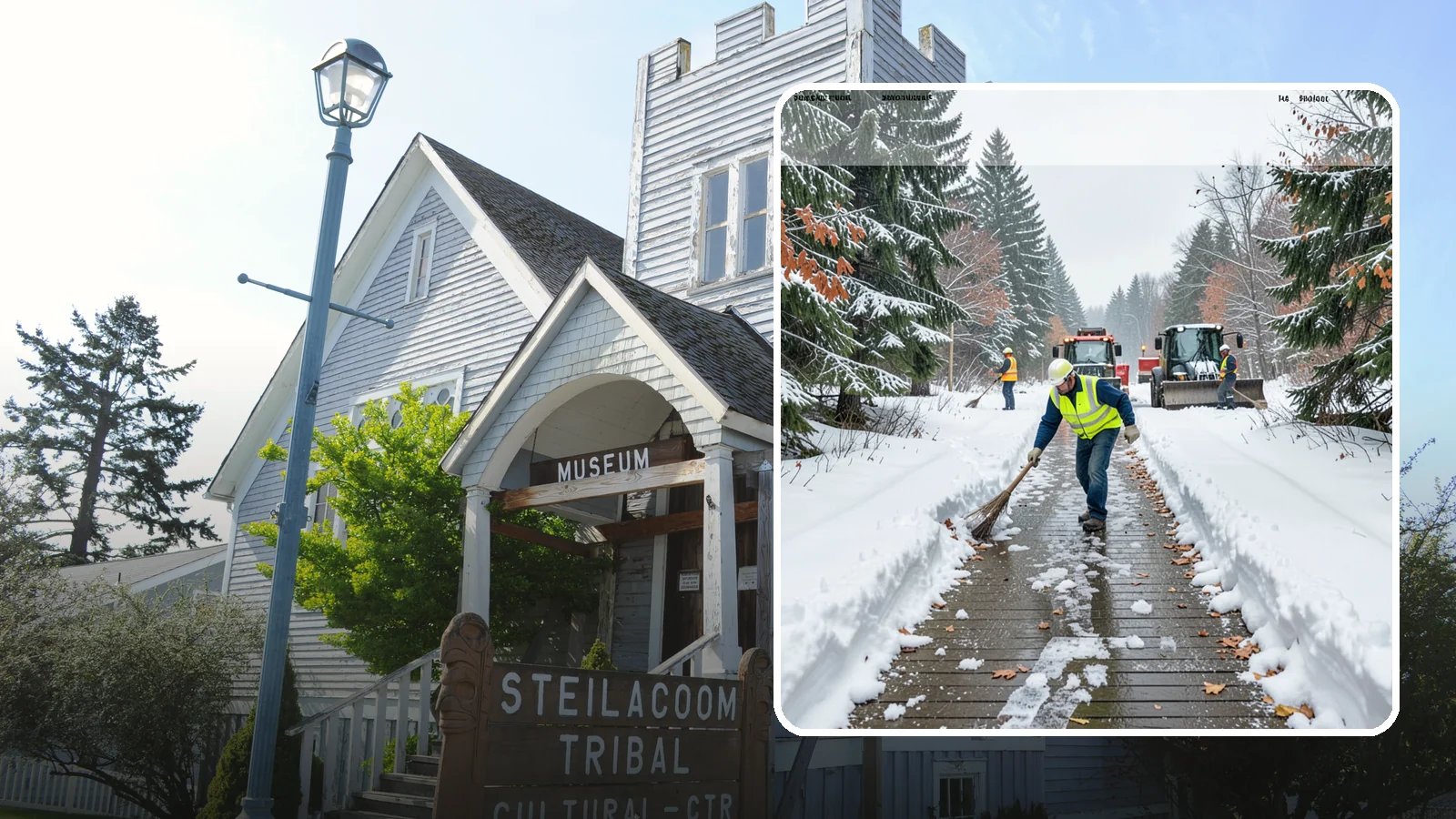 Emergency Walkway Clearing in Steilacoom, Pierce County, WA - We respond on short notice to clear walkways when a sudden storm or urgent need makes safe passage critical.