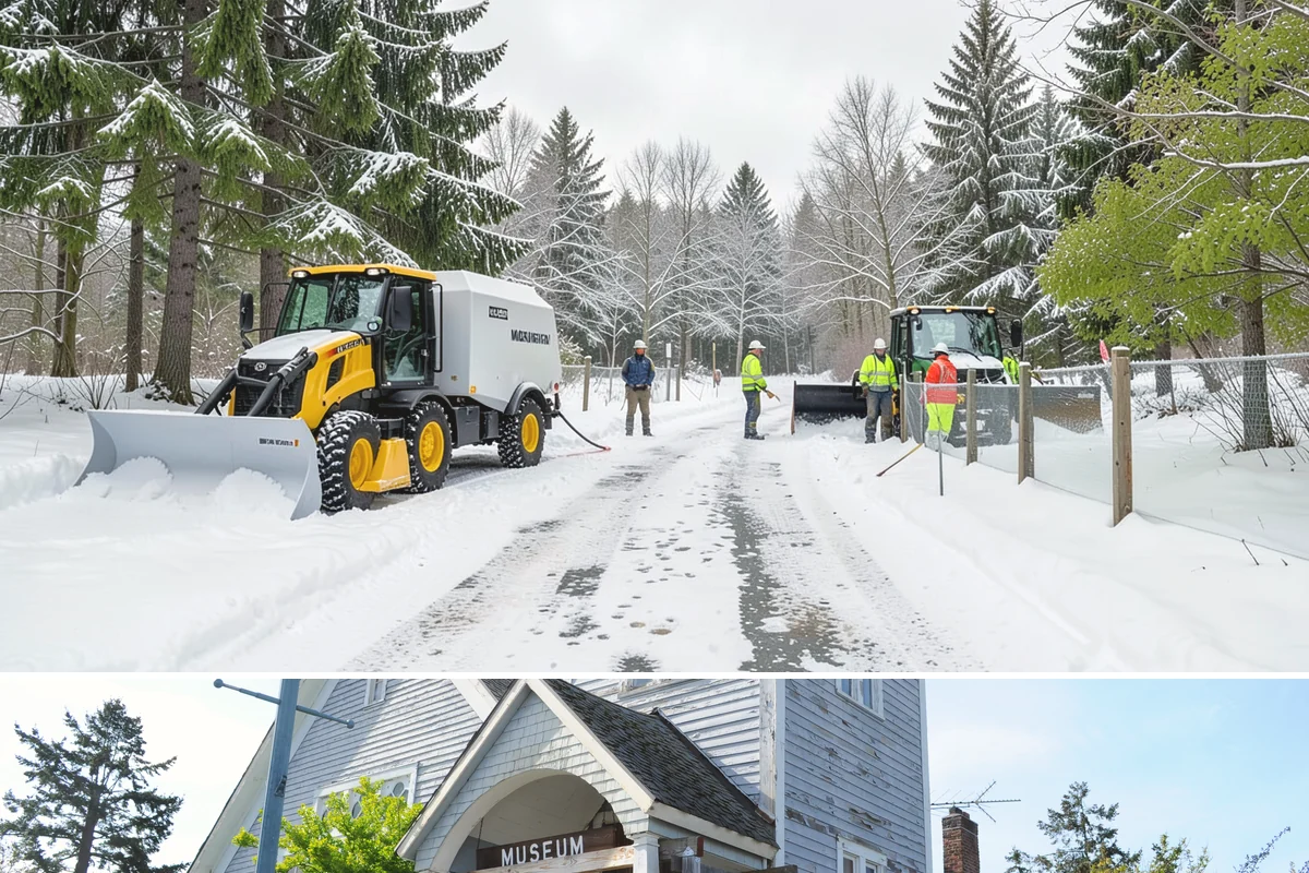 Emergency Walkway Clearing in Steilacoom, Pierce County, WA - Emergency walkway clearing is available whenever fast-moving Puget Sound storms create sudden hazards that cannot wait for a...