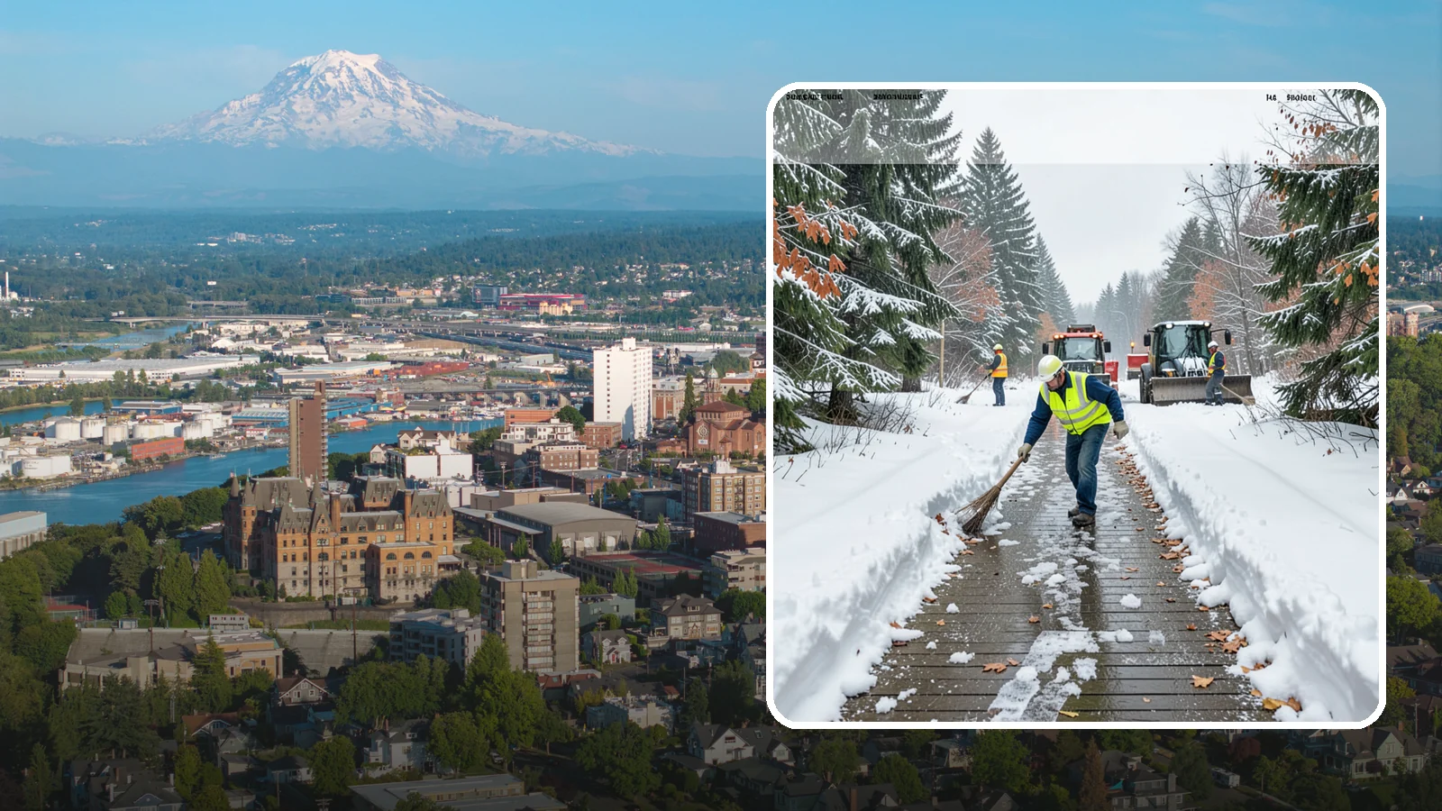 Emergency Walkway Clearing in Tacoma, Pierce County, WA - We respond on short notice to clear walkways when a sudden storm or urgent need makes safe passage critical.
