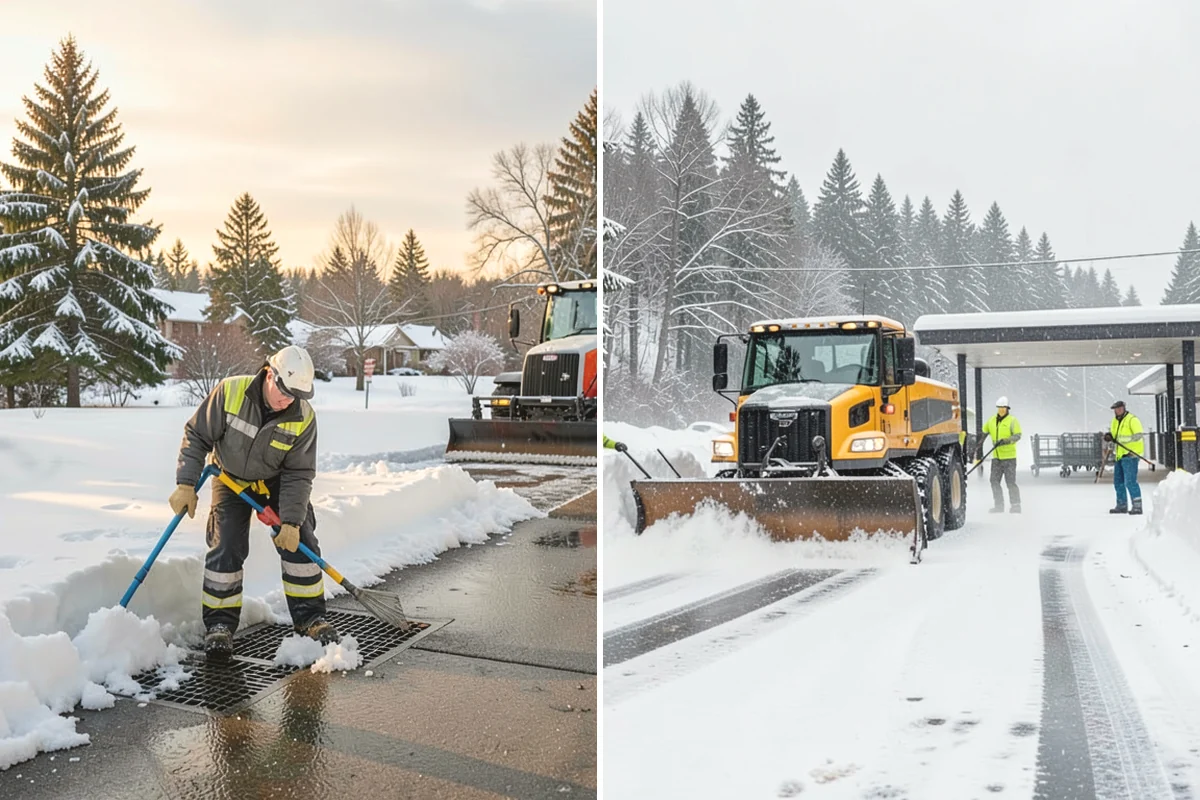 Emergency Walkway Clearing in Tacoma, Pierce County, WA - Take the call and confirm the priority route