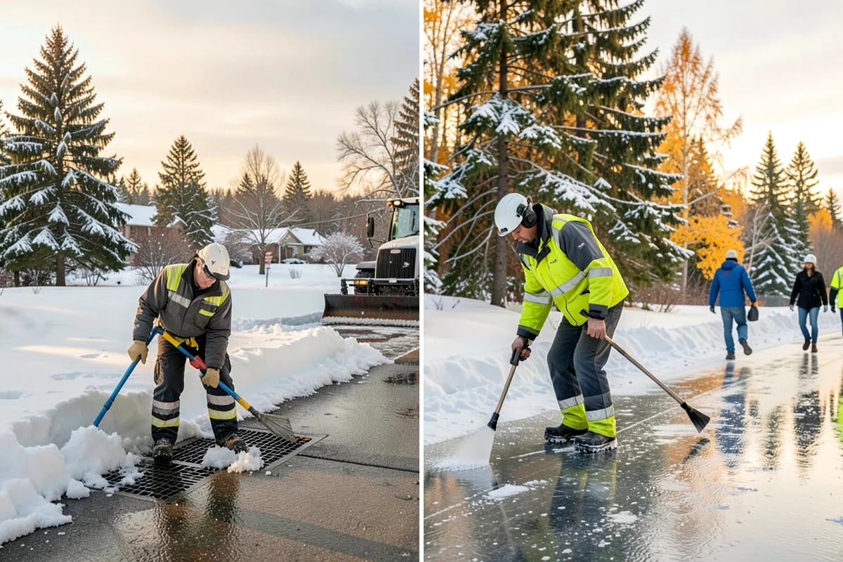 Entryway Clearing in Arlington, Snohomish County, WA - Clear the threshold and doormat zone first