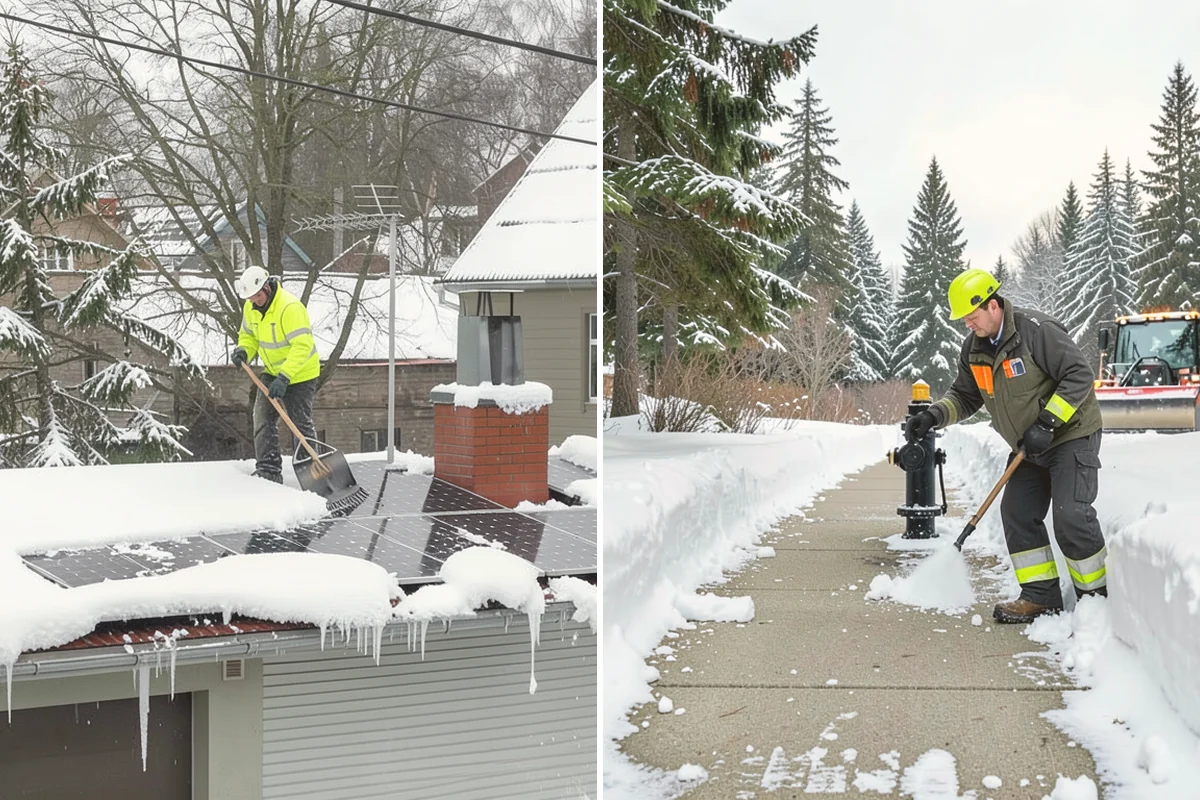 Entryway Clearing in Bothell, King County, WA - Clear the threshold and doormat zone first