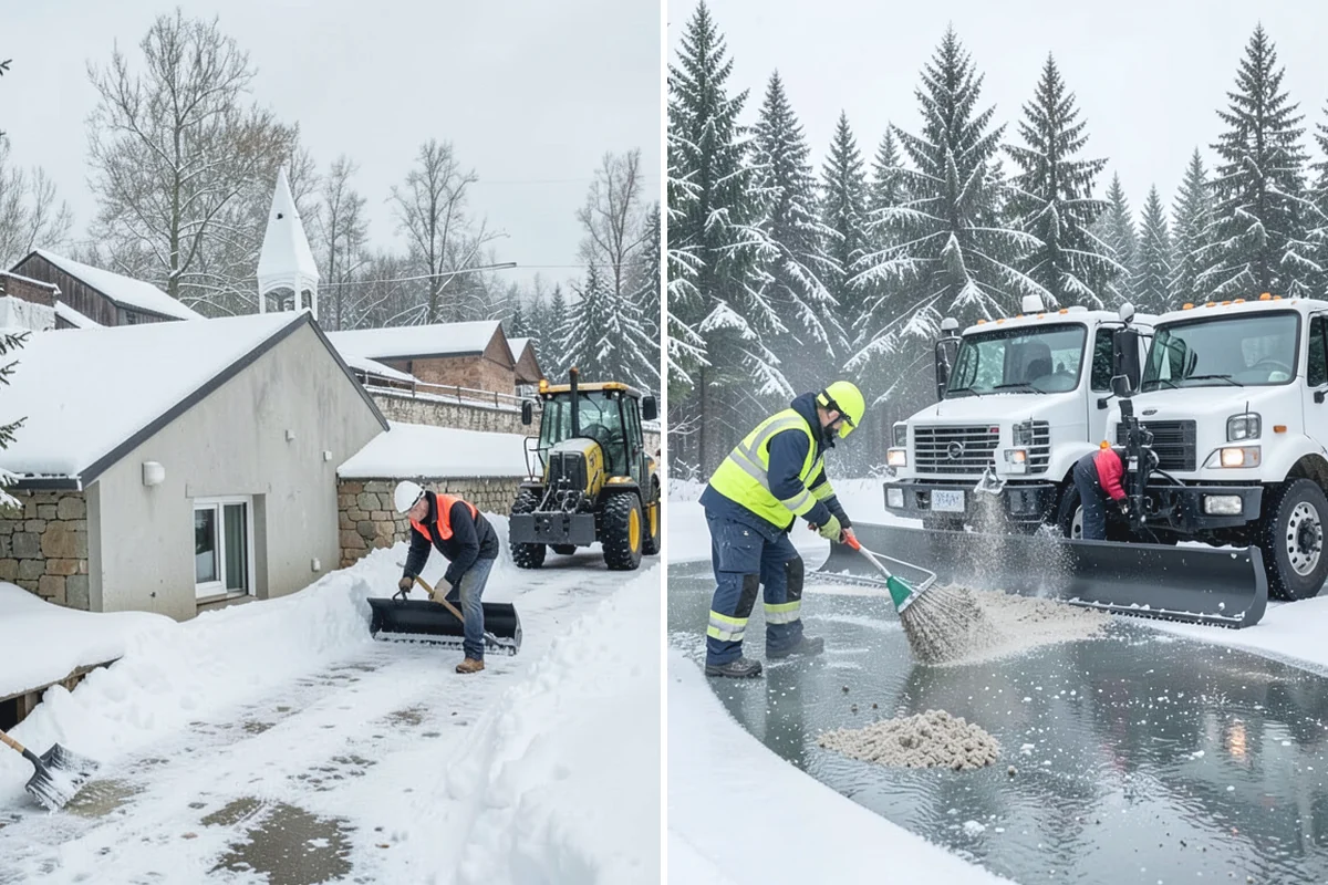 Entryway Clearing in Coupeville, Island County, WA - Clear the threshold and doormat zone first