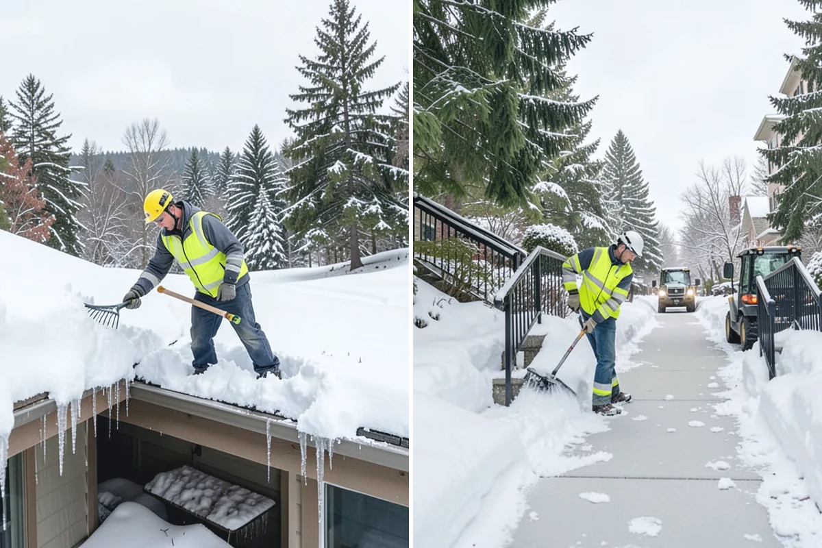 Entryway Clearing in Des Moines, King County, WA - Clear the threshold and doormat zone first