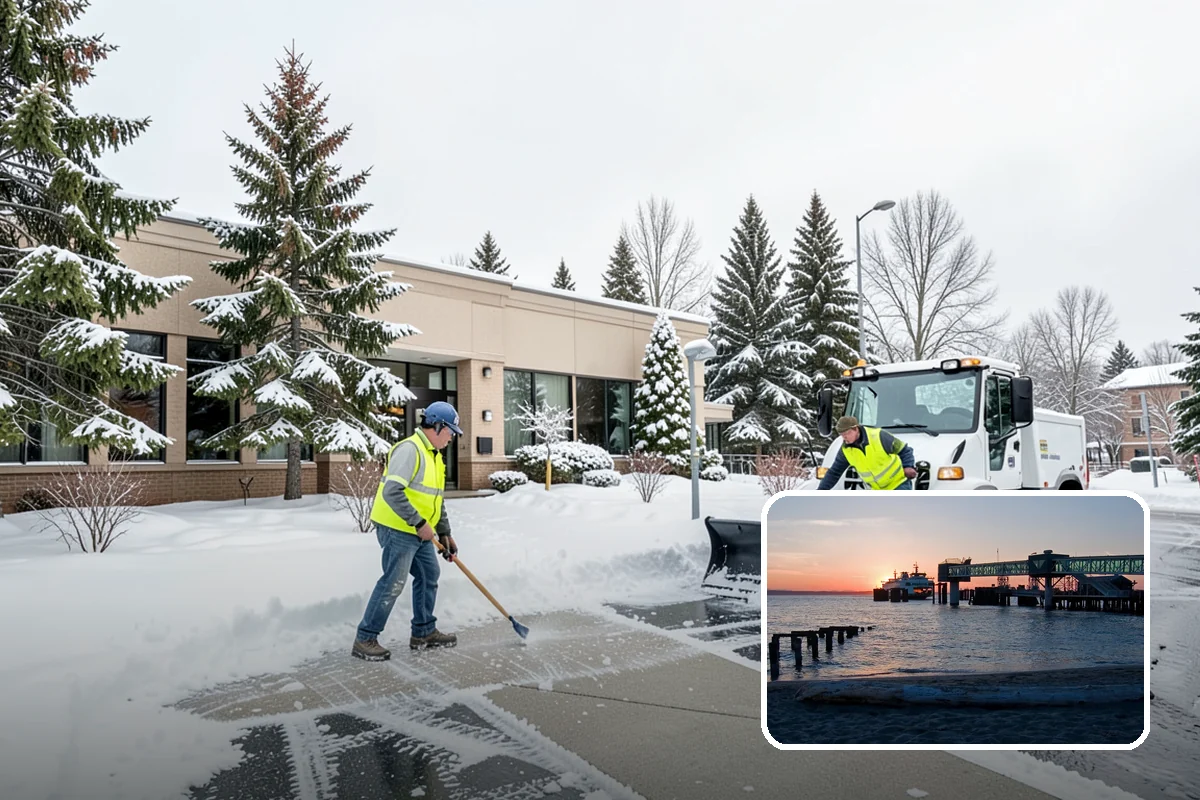 Entryway Clearing in Edmonds, Snohomish County, WA - Keeps the doorway itself clear and safe to enter
