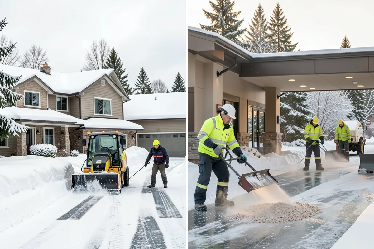 Entryway Clearing in Enumclaw, King County, WA - Clear the threshold and doormat zone first
