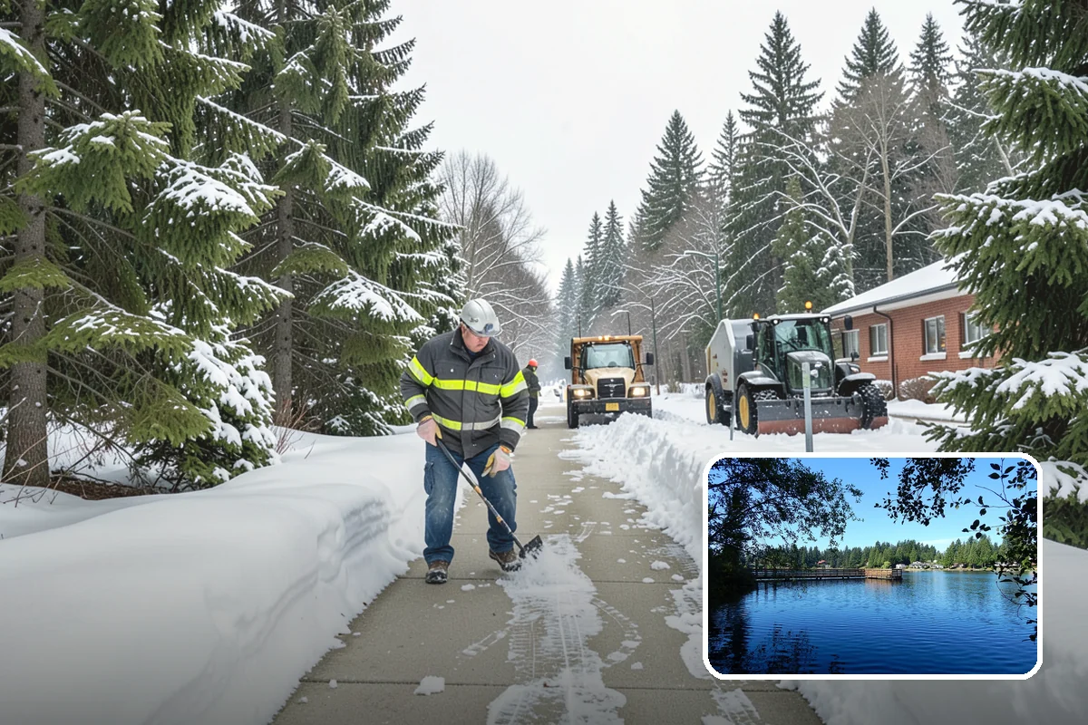 Entryway Clearing in Federal Way, King County, WA - Keeps the doorway itself clear and safe to enter