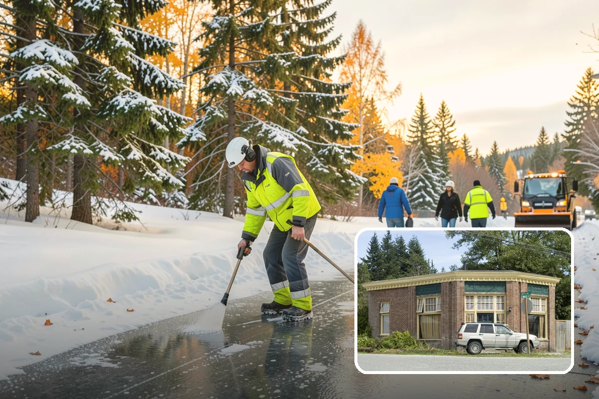 Entryway Clearing in Hamilton, Skagit County, WA - Keeps the doorway itself clear and safe to enter