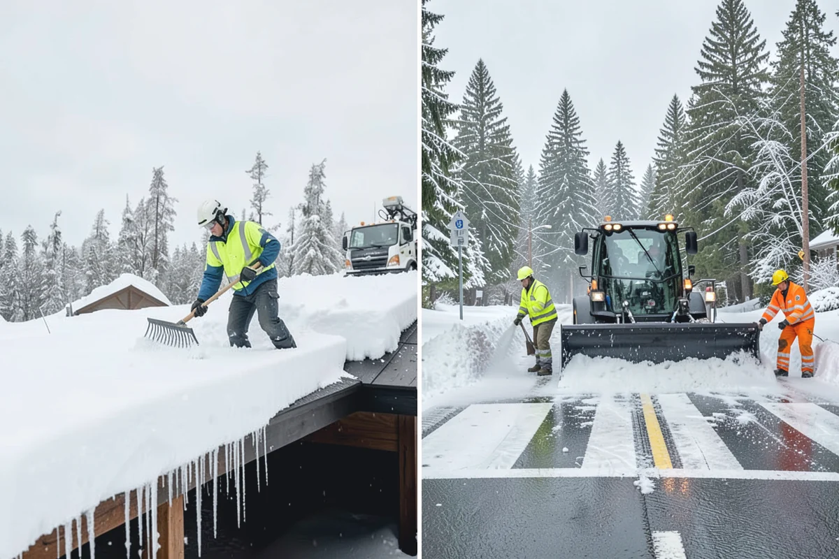Entryway Clearing in Marysville, Snohomish County, WA - Clear the threshold and doormat zone first