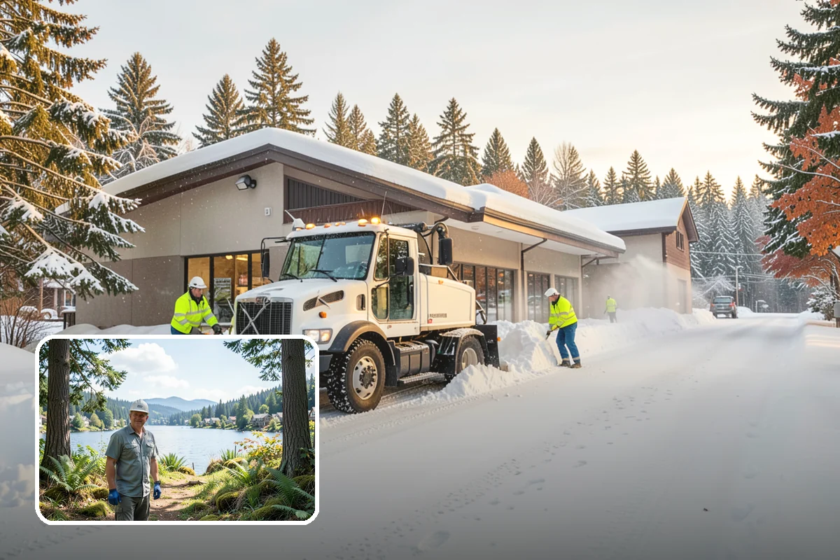 Entryway Clearing in Milton, King County, WA - Keeps the doorway itself clear and safe to enter