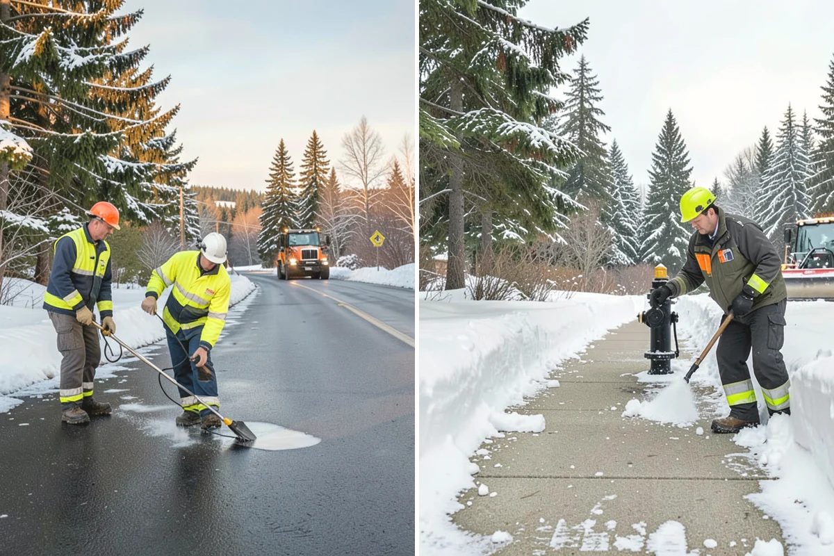 Entryway Clearing in Oak Harbor, Island County, WA - Clear the threshold and doormat zone first
