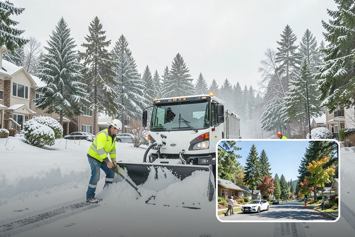 Entryway Clearing in Orting, Pierce County, WA - Keeps the doorway itself clear and safe to enter