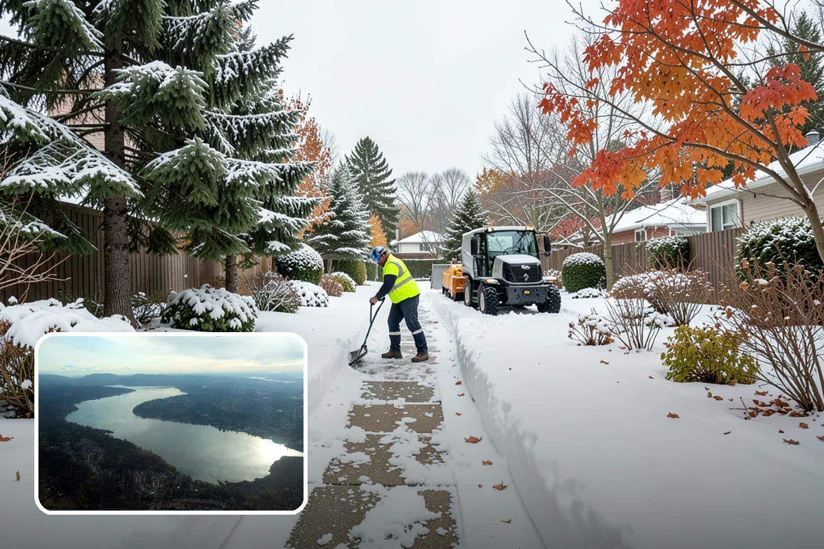 Entryway Clearing in Sammamish, King County, WA - Keeps the doorway itself clear and safe to enter