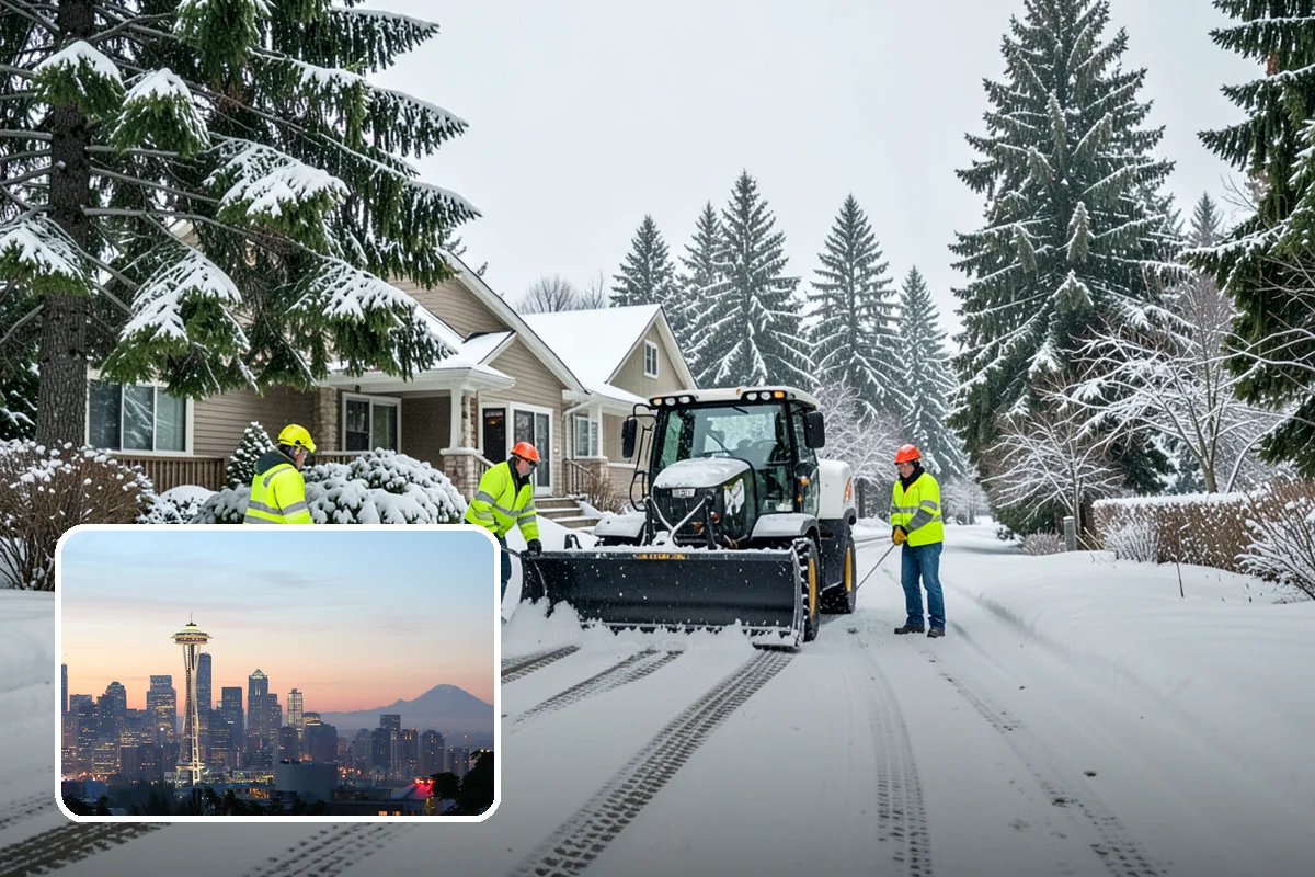 Entryway Clearing in Seattle, King County, WA - Keeps the doorway itself clear and safe to enter
