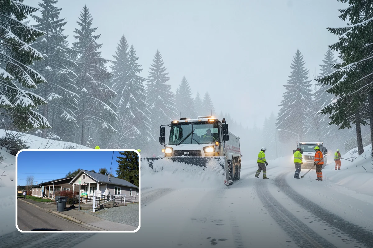Entryway Clearing in South Prairie, Pierce County, WA - Keeps the doorway itself clear and safe to enter