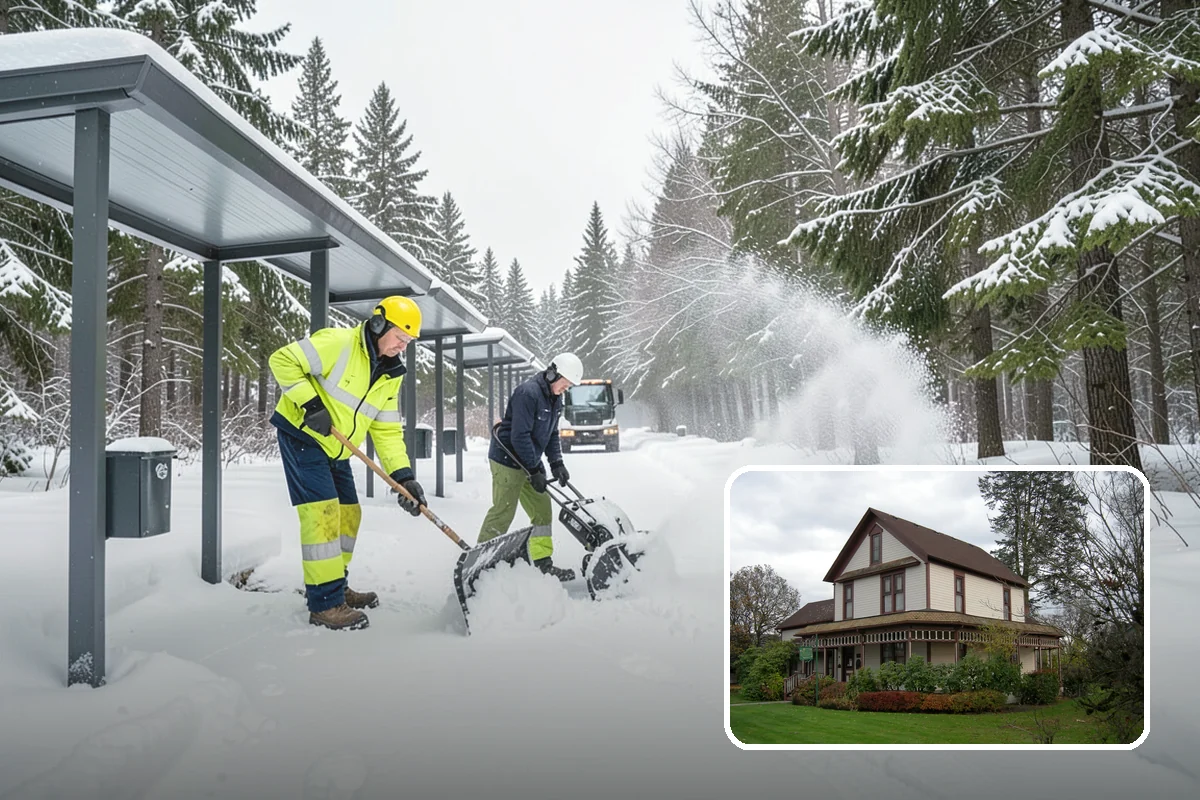 Entryway Clearing in Sumner, Pierce County, WA - Keeps the doorway itself clear and safe to enter