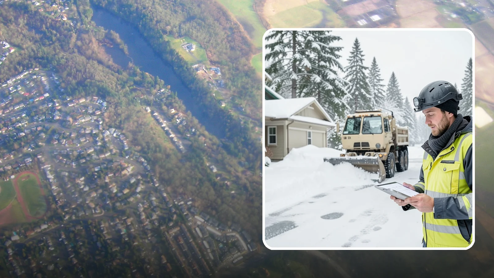 Event Snow Removal in Algona, King County, WA - We clear parking, entrances, and walkways for weddings, conferences, and winter events across Western Washington so a sudden...