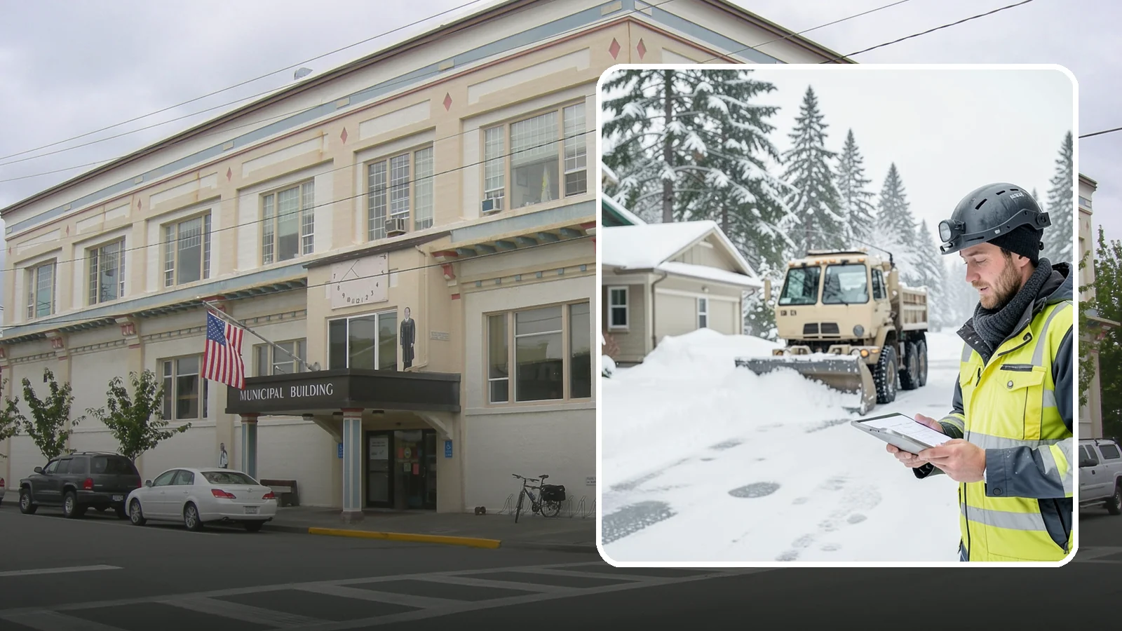 Event Snow Removal in Anacortes, Skagit County, WA - We clear parking, entrances, and walkways for weddings, conferences, and winter events across Western Washington so a sudden...