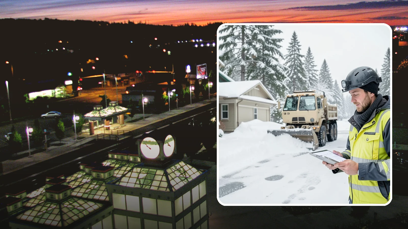 Event Snow Removal in Auburn, King County, WA - We clear parking, entrances, and walkways for weddings, conferences, and winter events across Western Washington so a sudden...