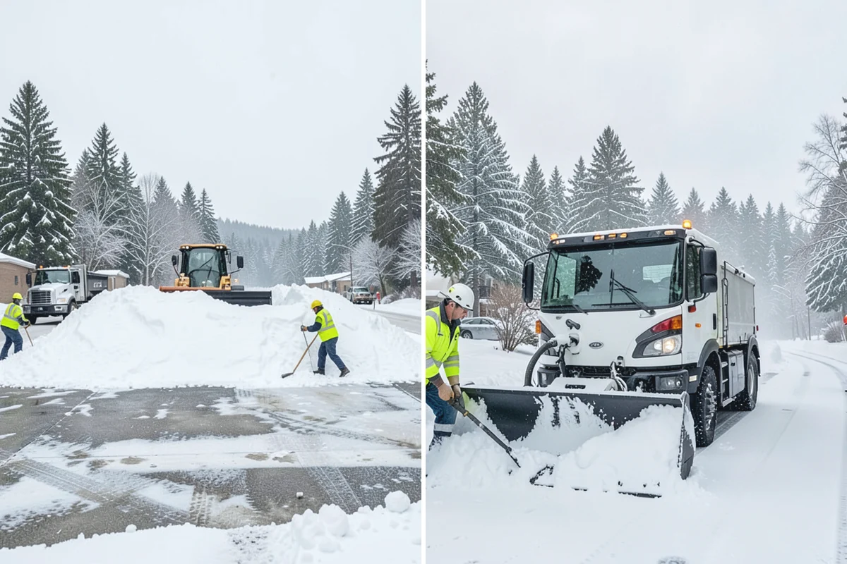 Event Snow Removal in Bonney Lake, Pierce County, WA - Review your event date, arrival window, and venue layout