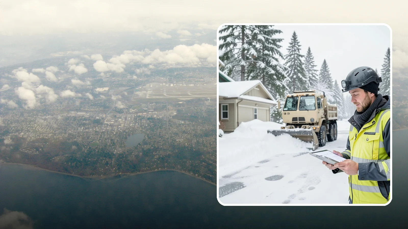 Event Snow Removal in Burien, King County, WA - We clear parking, entrances, and walkways for weddings, conferences, and winter events across Western Washington so a sudden...