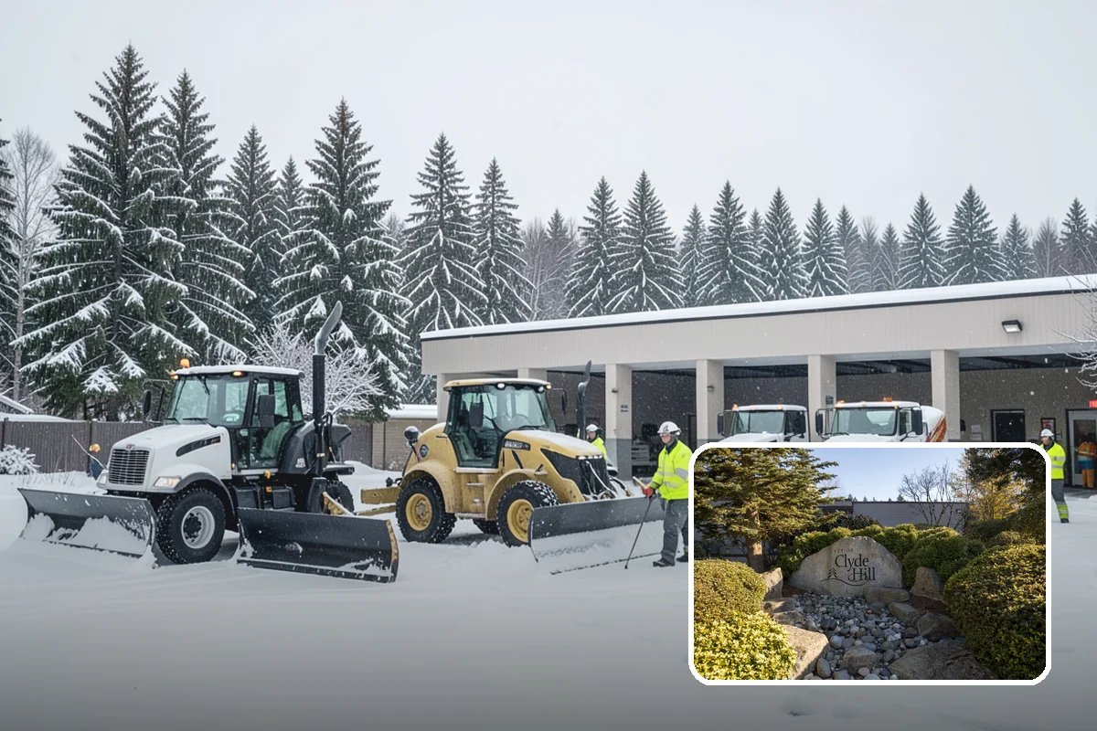 Event Snow Removal in Clyde Hill, King County, WA - Timed clearing that matches your event schedule instead of a generic route